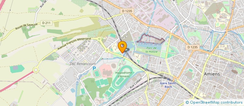 localisation de l'entreprise SELARL PHARMACIE DE RENANCOURT à AMIENS