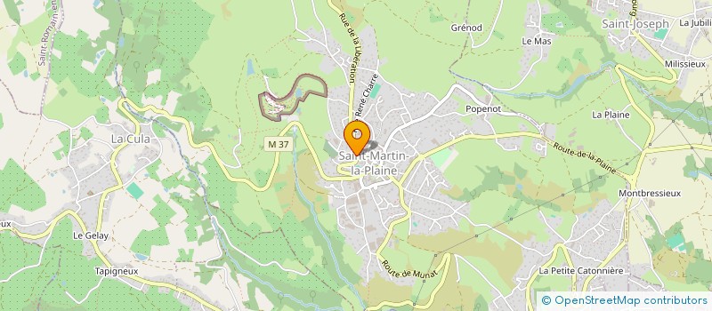 localisation de l'entreprise SELARL PHARMACIE DE RIVE DE GIER  RIVE-DE-GIER