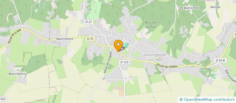 localisation de l'entreprise SELARL PHARMACIE DE VARENGEVILLE  VARENGEVILLE-SUR-MER