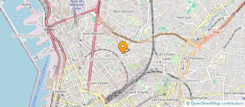 localisation de l'entreprise SELARL PHARMACIE DES DEUX PLACES à MARSEILLE