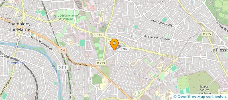 localisation de l'entreprise SELARL PHARMACIE DES MORDACS à CHAMPIGNY-SUR-MARNE