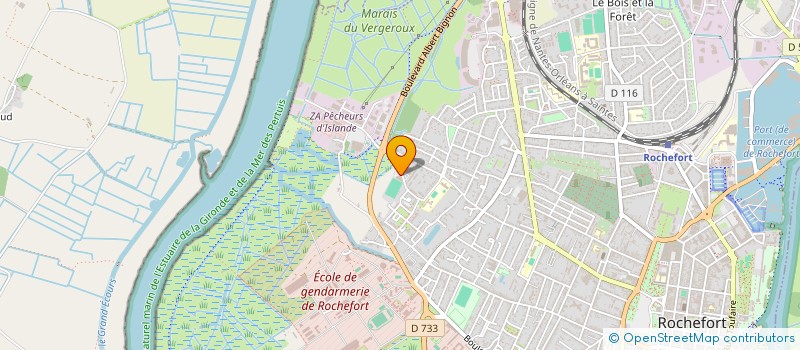 localisation de l'entreprise SELARL PHARMACIE DES PECHEURS D'ISLANDE  ROCHEFORT