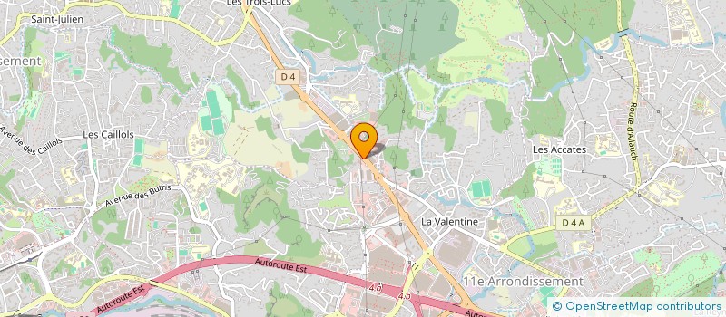 localisation de l'entreprise SELARL PHARMACIE DES PEINTRES ROUX  MARSEILLE