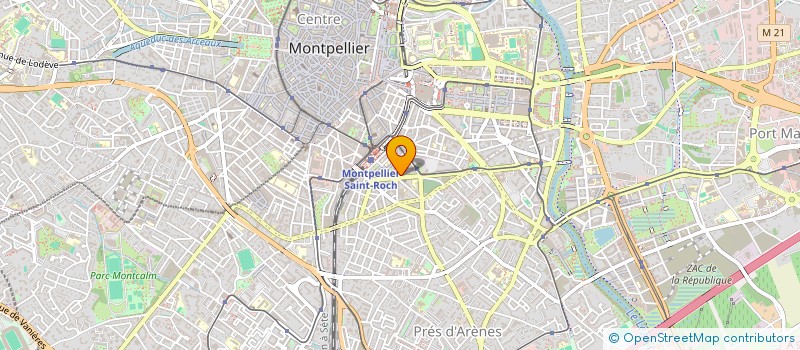 localisation de l'entreprise SELARL PHARMACIE DES SAINTS FRANCOIS à MONTPELLIER