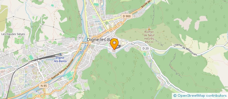 localisation de l'entreprise SELARL PHARMACIE DES THERMES à DIGNE-LES-BAINS