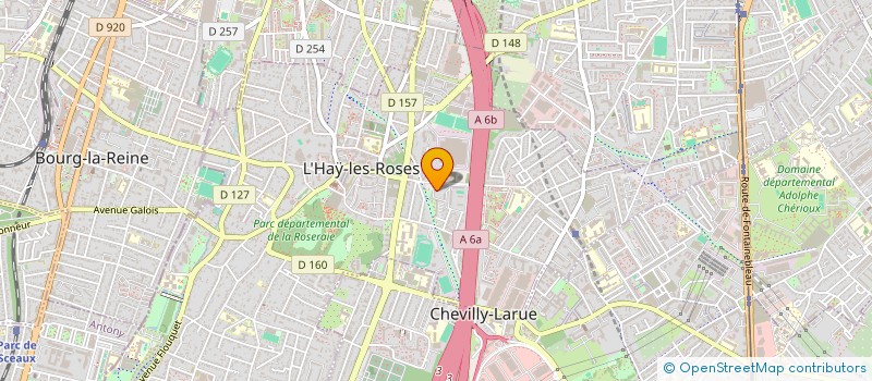 localisation de l'entreprise SELARL PHARMACIE DJAMBISSIE  L'HAY-LES-ROSES