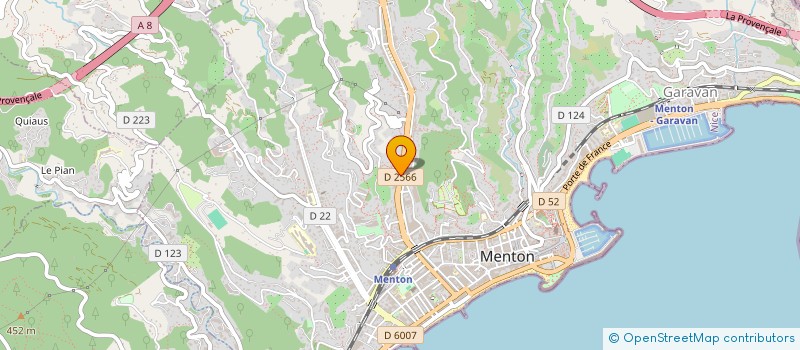 localisation de l'entreprise SELARL PHARMACIE DU CAREI à MENTON