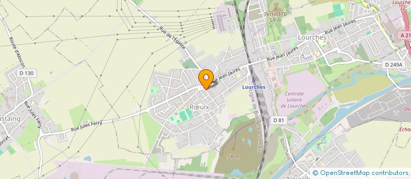 localisation de l'entreprise SELARL PHARMACIE DU CEDRE à RŒULX