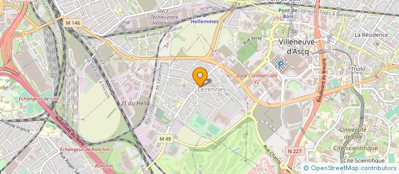 localisation de l'entreprise SELARL  PHARMACIE DU GRAND STADE  LEZENNES