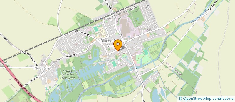 localisation de l'entreprise SELARL PHARMACIE DU MARAIS  BIACHE-SAINT-VAAST