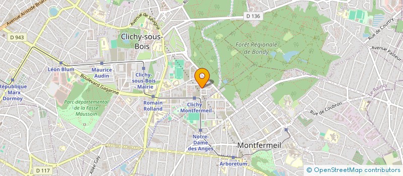 localisation de l'entreprise SELARL PHARMACIE DU MARCHE à CLICHY-SOUS-BOIS