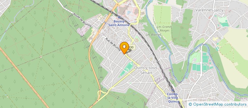 localisation de l'entreprise SELARL PHARMACIE DU MARCHE  QUINCY-SOUS-SENART