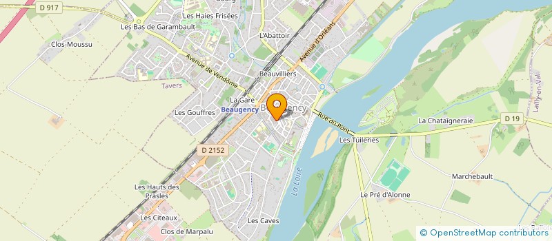 localisation de l'entreprise SELARL PHARMACIE DU MARTROI à BEAUGENCY