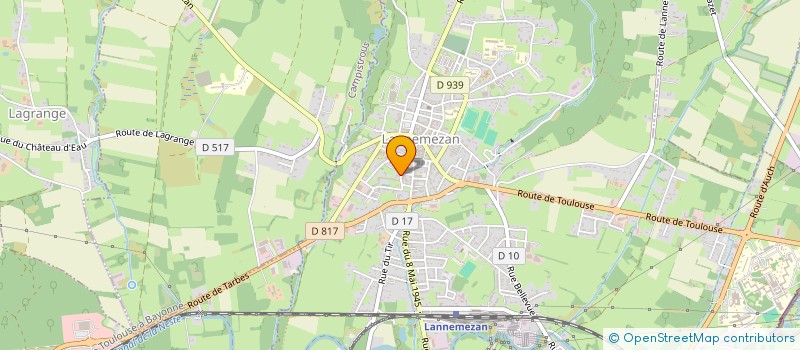 localisation de l'entreprise SELARL PHARMACIE DU PLATEAU à LANNEMEZAN