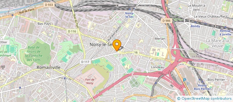localisation de l'entreprise SELARL PHARMACIE DU ROND-POINT 93 à NOISY-LE-SEC