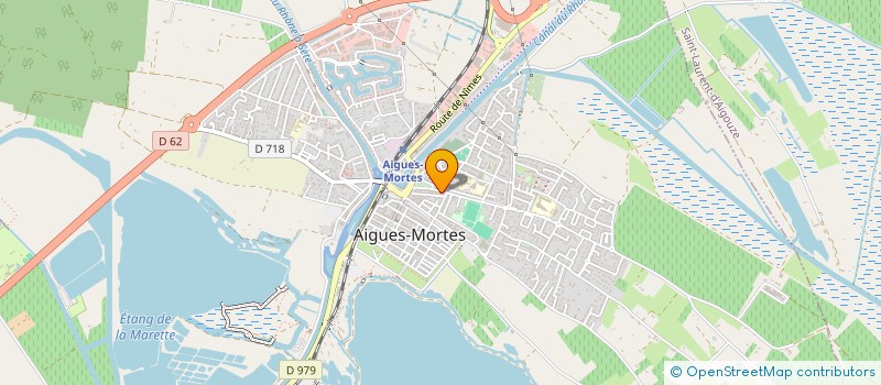 localisation de l'entreprise SELARL PHARMACIE DU SOLEIL  AIGUES-MORTES