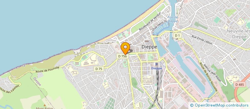 localisation de l'entreprise SELARL PHARMACIE DU VIEUX CHATEAU à DIEPPE