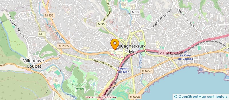 localisation de l'entreprise SELARL PHARMACIE DU VIEUX NICE à CAGNES-SUR-MER