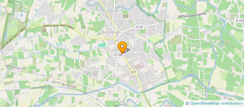 localisation de l'entreprise SELARL PHARMACIE DUBAIL  AUBIGNAN