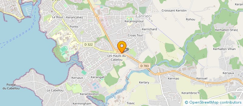 localisation de l'entreprise SELARL PHARMACIE DUBOIS LEMAHIEU à CONCARNEAU