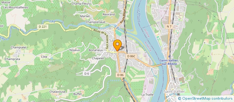 localisation de l'entreprise SELARL PHARMACIE DURET - SABATIER  SARRAS