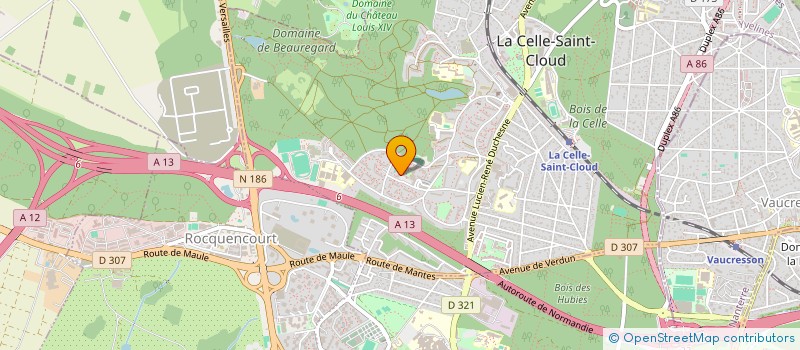 localisation de l'entreprise SELARL PHARMACIE ETTALHAOUI  LA CELLE-SAINT-CLOUD