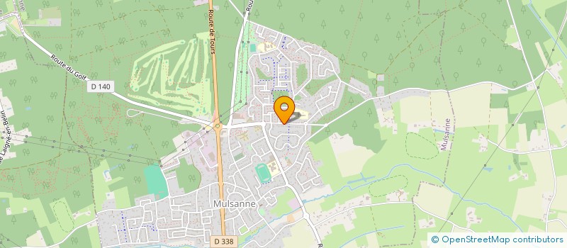 localisation de l'entreprise SELARL PHARMACIE FLOTTE-COUILLEAUX  MULSANNE