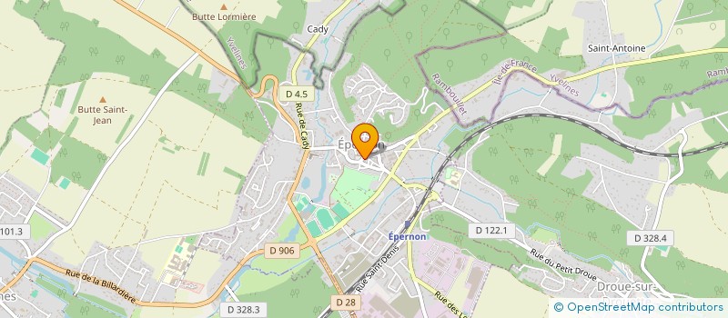 localisation de l'entreprise SELARL PHARMACIE GUEDE à EPERNON