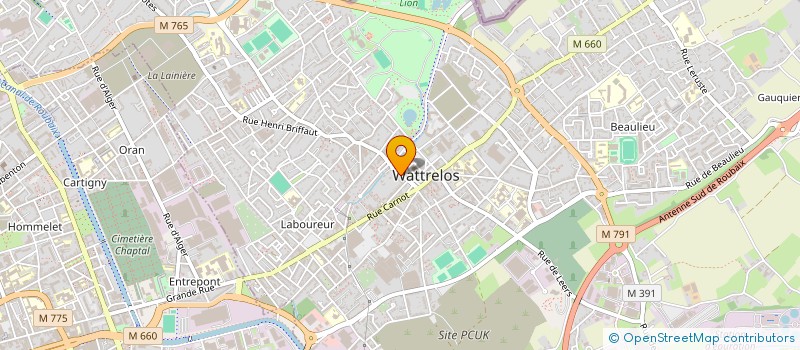 localisation de l'entreprise SELARL PHARMACIE GUESSAD à WATTRELOS