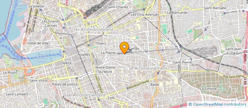 localisation de l'entreprise SELARL PHARMACIE HELLER à MARSEILLE