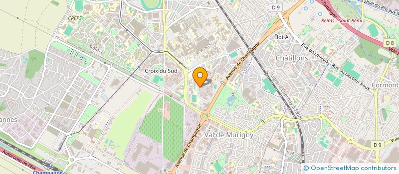 localisation de l'entreprise SELARL PHARMACIE JUGAN  REIMS