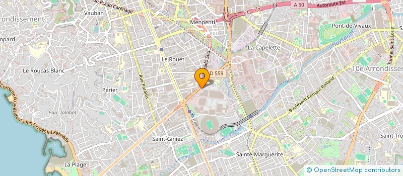 localisation de l'entreprise SELARL PHARMACIE KOUHAILA à MARSEILLE