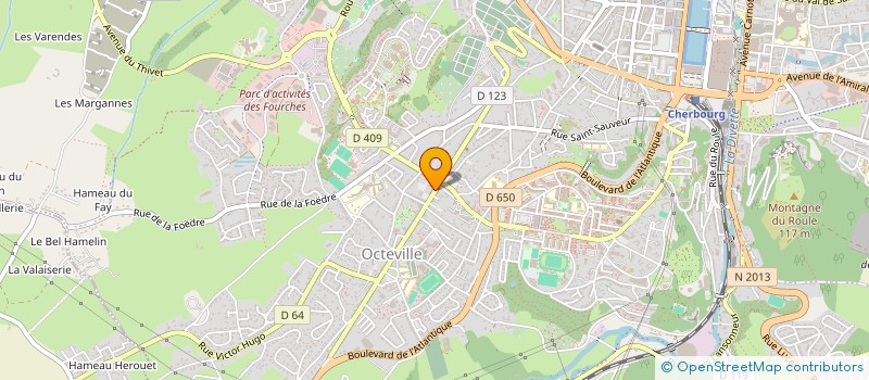 localisation de l'entreprise SELARL PHARMACIE LA PHARMILLE à CHERBOURG-EN-COTENTIN