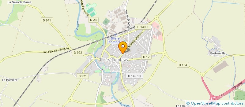 localisation de l'entreprise SELARL PHARMACIE LAVALLEE à BAILLEAU-LE-PIN