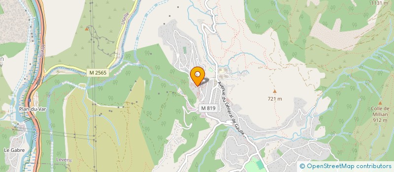 localisation de l'entreprise SELARL PHARMACIE LE MEUR HENNECART  LEVENS