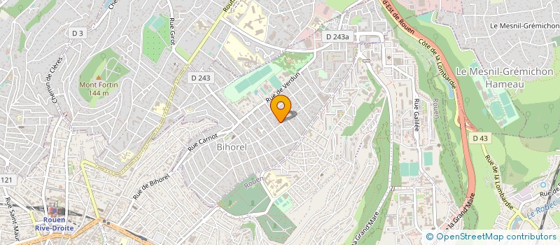 localisation de l'entreprise SELARL PHARMACIE LEFEVRE-SCELLES  BIHOREL