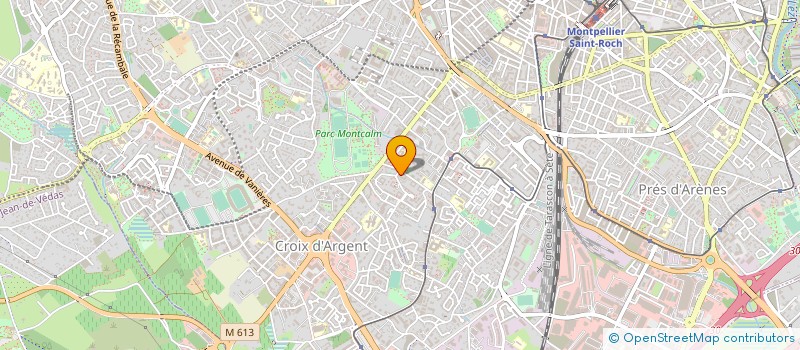 localisation de l'entreprise SELARL PHARMACIE MALAQUIN à MONTPELLIER