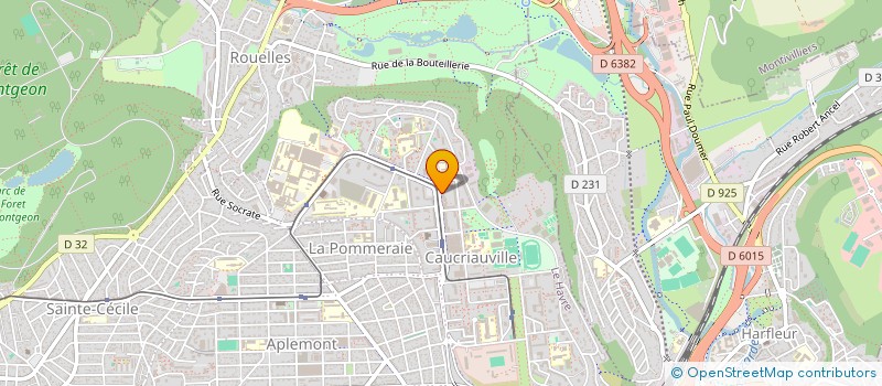 localisation de l'entreprise SELARL PHARMACIE MARIANNE  LE HAVRE