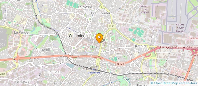 localisation de l'entreprise SELARL PHARMACIE MAUBISSON à COLOMIERS