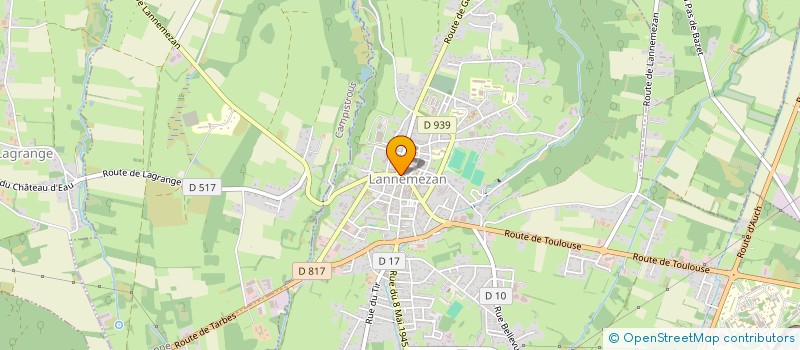 localisation de l'entreprise SELARL PHARMACIE MOLINIER à LANNEMEZAN