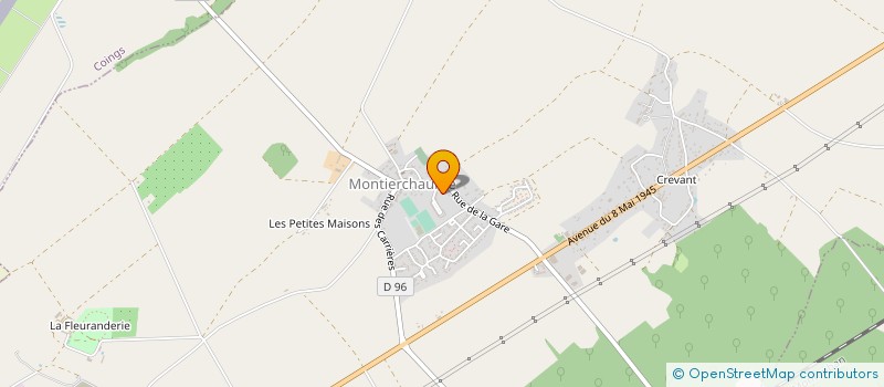 localisation de l'entreprise SELARL PHARMACIE MONTIERCHAUME à MONTIERCHAUME