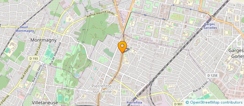 localisation de l'entreprise SELARL PHARMACIE NORD PARISIEN à PIERREFITTE-SUR-SEINE