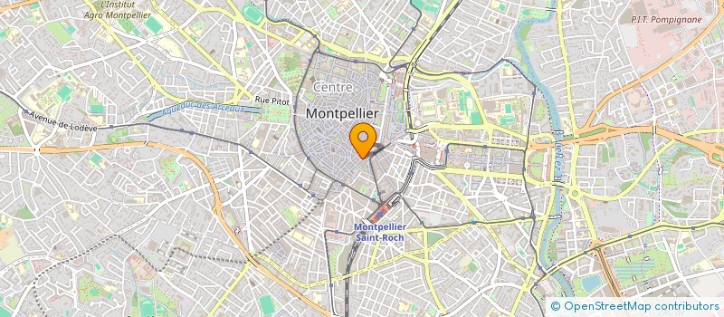 localisation de l'entreprise SELARL PHARMACIE OPERA LES TROIS GRACES à MONTPELLIER