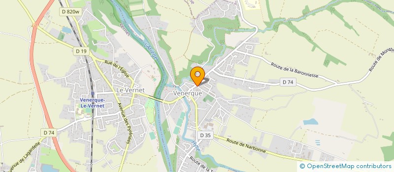 localisation de l'entreprise SELARL PHARMACIE PERIOLE-FERRER ET BAT à VENERQUE
