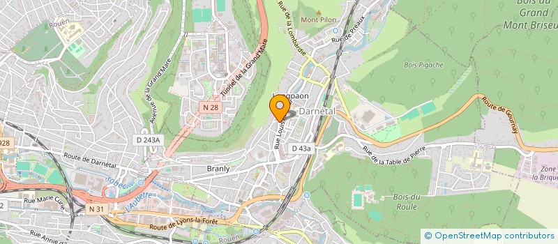 localisation de l'entreprise SELARL PHARMACIE PLANCHON-VION  DARNETAL