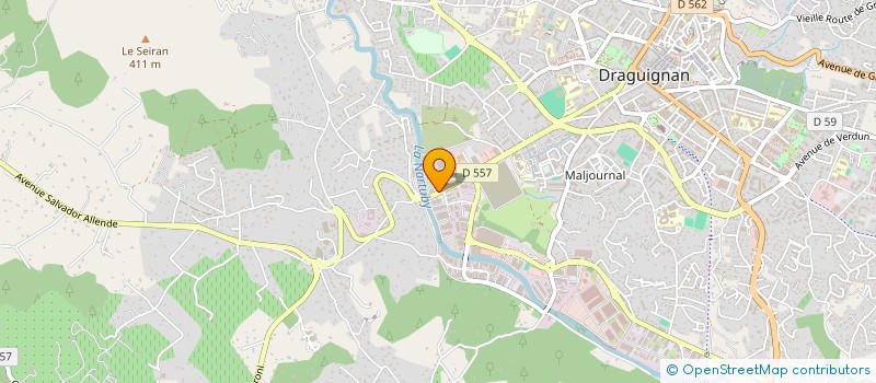 localisation de l'entreprise SELARL PHARMACIE PRINCIPALE  DRAGUIGNAN