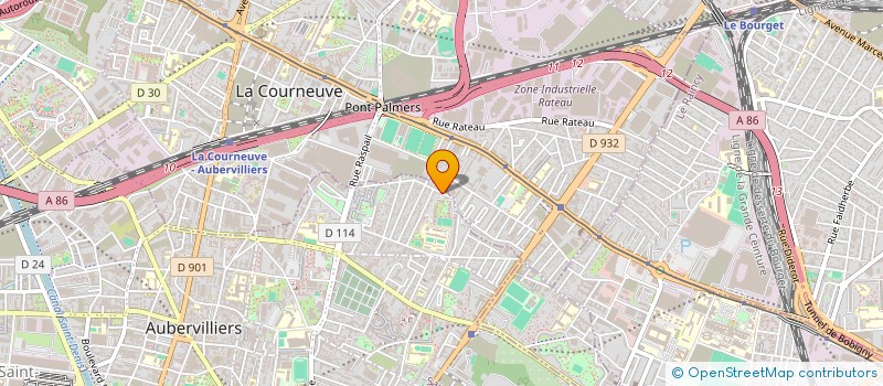 localisation de l'entreprise SELARL PHARMACIE PRINCIPALE à AUBERVILLIERS