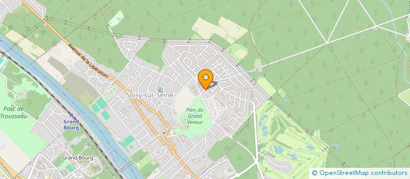 localisation de l'entreprise SELARL PHARMACIE RABADEUX  SOISY-SUR-SEINE