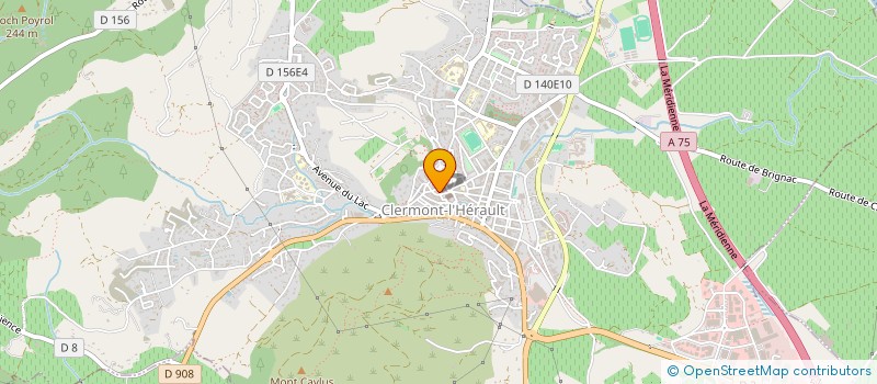 localisation de l'entreprise SELARL PHARMACIE RIEUX GROS à CLERMONT-L'HERAULT