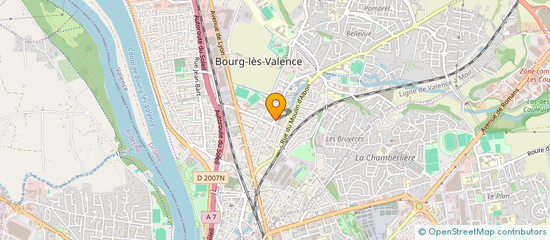 localisation de l'entreprise SELARL PHARMACIE ROBERT à BOURG-LES-VALENCE